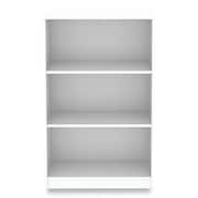 WORKSPACE BY ALERA Three-Shelf Bookcase, 27.56 in. x 11.42 in. x 44.33 in., White ALEWS281248WT